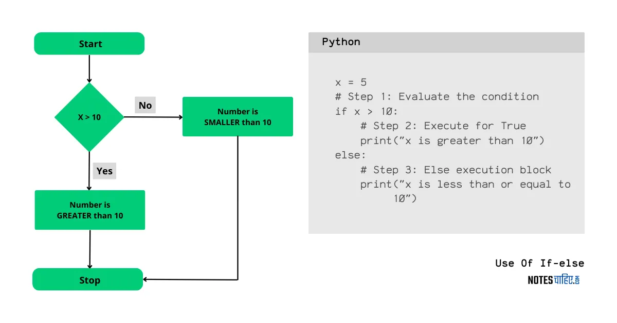 CBSE Class 8 Introduction To Coding Ch1-Conditionals In Details Flow-Chart If-else